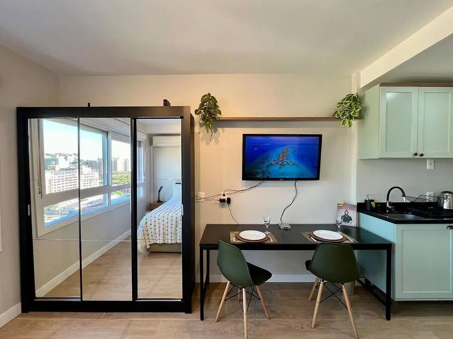 Terraco, Aconchegante, Gym, Ar, Wifi, Pucrs, Pet Apartment Porto Alegre