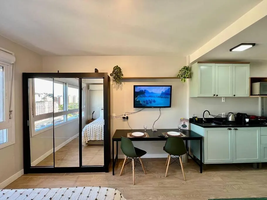 Terraco, Aconchegante, Gym, Ar, Wifi, Pucrs, Pet Apartment Porto Alegre Brazil